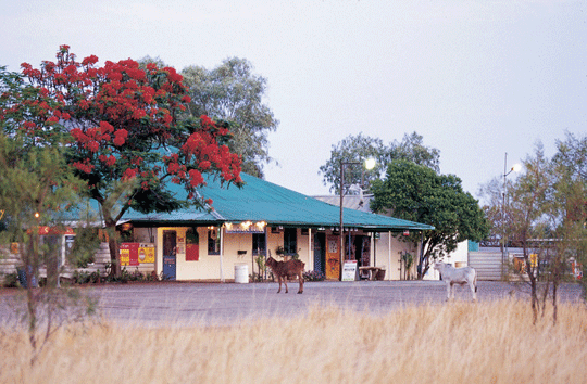 Wauchope Hotel on the Stuart Highway
